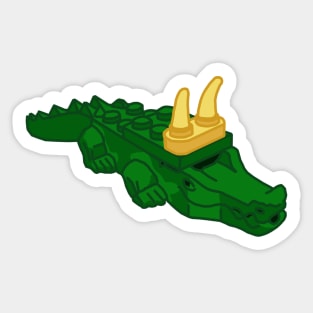 Alligator Loki Variant Sticker